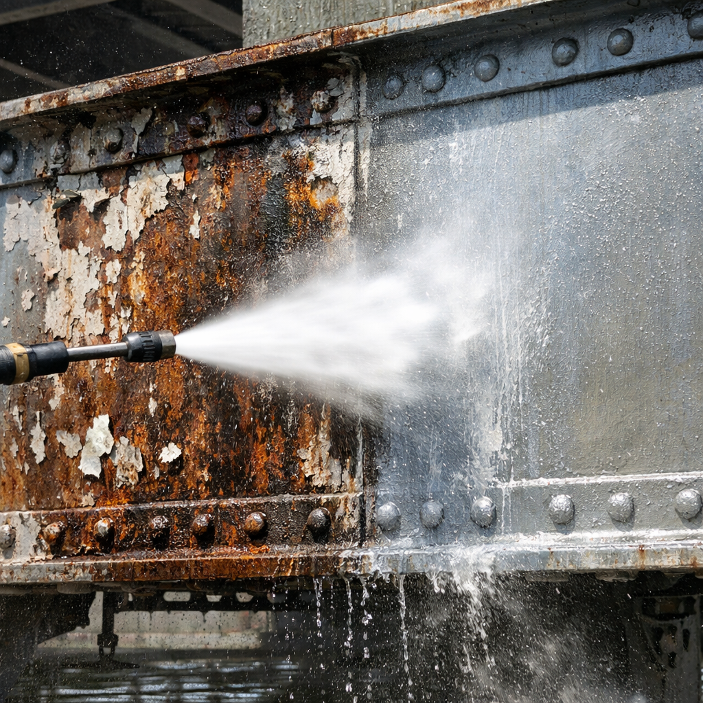 Preparação de Estruturas para Pintura